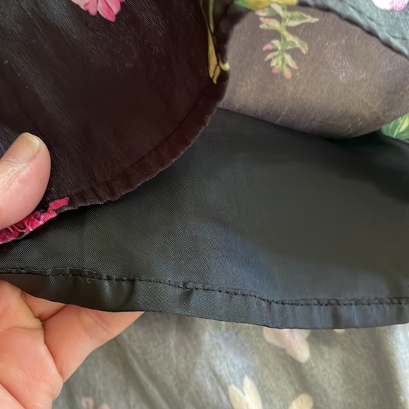 eShakti floral printed skirt (sz 8) - Picture 7 of 11